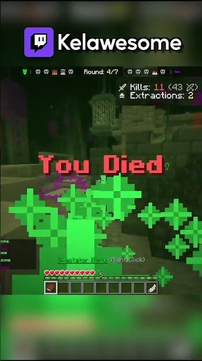 Kelawesome going off with 68 damage in Extraction #blockwars