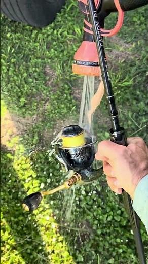 How do I take care of my Rod and reel after a saltwater trip? ￼