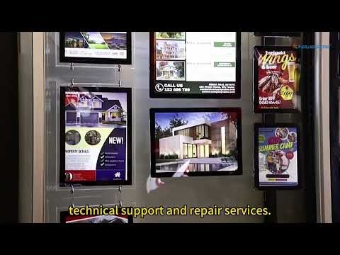 double-sdied real estate display light box led light box advertising hanging lightbox
