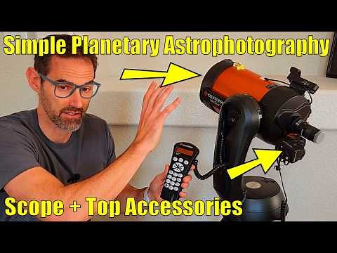 Take Pictures of Planets! My Astrophotography Setup and Favorite Add-Ons (Celestron NexStar 6SE)