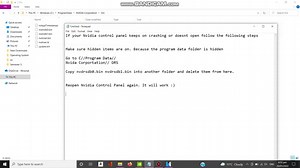 How To Fix NVIDIA Control Panel Not Opening/Crashing - Updated 2022 NVIDIA Panel Not Opening Easy