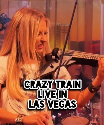 Crazy Train- Nina D w/ Femmes of Rock - Live in Las Vegas 7/27/24 #ozzy #ozzyosbourne #crazytrain #randyrhoads #ninad #electricviolin | Nina DiGregorio