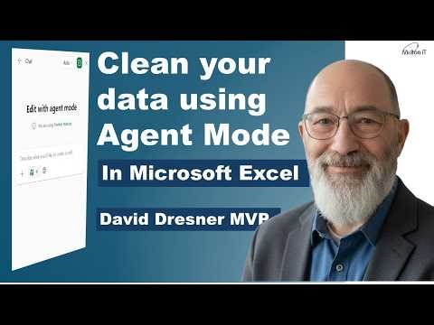 Excel Data Cleaning Made Easy with Microsoft Copilot Agent Mode