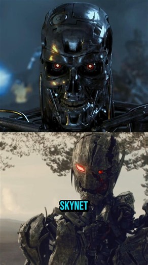 Ultron vs. Skynet #ultron #skynet #terminator #marvel