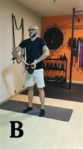 High pull kettlebell and shoulder internal rotation - kettlebell