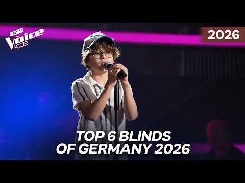The Best of GERMANY! TOP 6 UNFORGETTABLE Blinds of 2026 | The Voice Kids [4K]