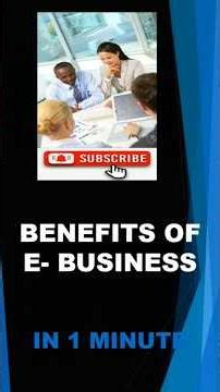 Benefits of E business #commercesubjectsof11thclass #education