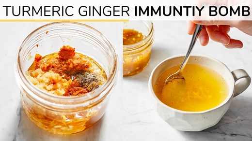 Turmeric Ginger Honey Bomb | Immunity Boosting Recipe - Taste Life