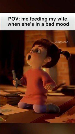 🎥 Monsters Inc. ￼(2001) #clips #memes #marriage #marriedlife #couple #shorts #funny #love #viral