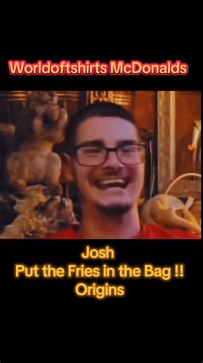 18K views · 122 reactions | Joshua Block tells McDonald’s workers to put the fries in the bag #worldoftshirts #mrbased #joshuablock #mcdonalds #putthefriesinthebag #meme #fyp TikTok Worldoftshirts McDonald’s incident lore video. Mrbased and Josh put the fries in the bag meme trend origin | Joshua Block | Facebook