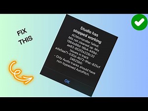 How to Fix “Studio has stopped working” in BandLab