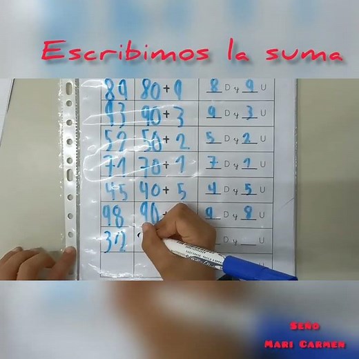 Descomposición de números