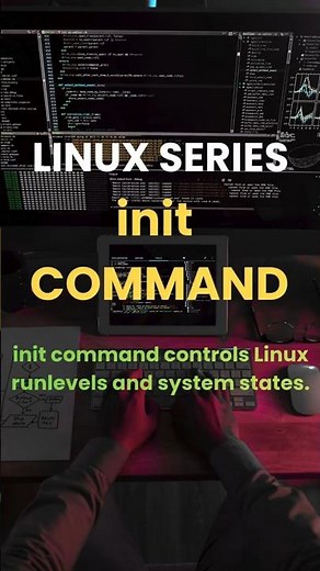 Linux init Command & Runlevels Explained #shorts #linux