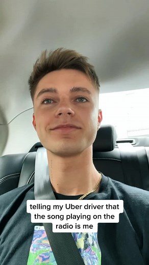 Exciting TikTok Moment in an Uber with HRVY