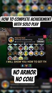 SOLO No Armor & No Coal in Drill to Earth’s Core