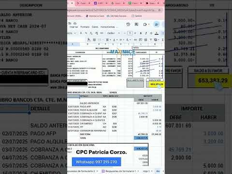 TUTORIAL: APRENDE LA CONCILIACIÓN BANCARIA FÁCIL.