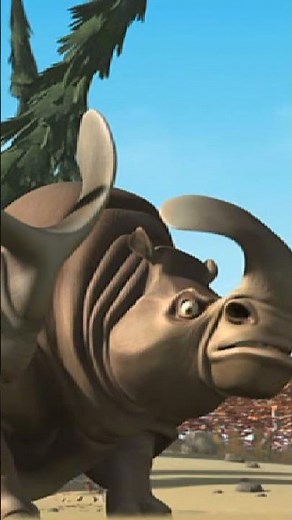 Ice Age - Mammoth vs Rhinos 🐘💪🦏 #iceage #youtubeshorts #mammoth