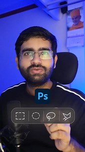 2K views · 3.7K reactions | Selection Tools in Photoshop . @photoshop 1️⃣ Rectangular Marquee Tool – Select squares & rectangles 2️⃣ Elliptical Marquee Tool – Perfect for circles & ovals 3️⃣ Lasso Tool – Freehand selection, draw as you like 4️⃣ Polygonal Lasso Tool – Click-by-click straight-edge selection . #sphotoedit #photoshop #tool #dailyphotoshop #edits #adobe #sandeepdarji #mac #animation #ps | Sphotoedit | Facebook