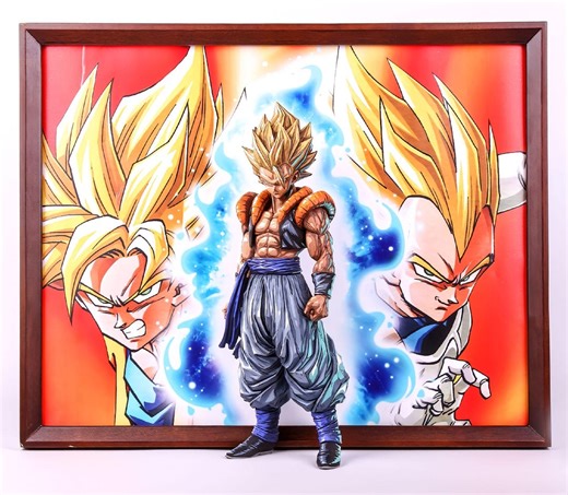 Dragon Ball Goku Bust | 2D Custom - Hand-painted - Perfect Holiday Gift - Etsy UK
