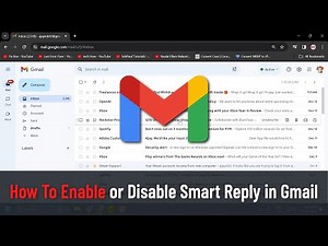 How To Enable or Disable Smart Reply in Gmail (Guide)