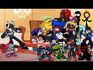 FNF My battle- But Everyone Sings It 🎤 (Different Characters Sing It)VS Tabi