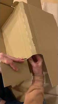 無印良品のダンボール引出の組み立て方法