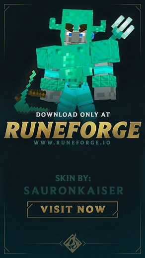 RuneForge on Instagram: "The Electric Vindicator Olaf 🪓 Minecraft Edition🪓| RuneForge—LoL Custom Skins Download only at ▶ https://www.runeforge.io/post/the-electric-vindicator-olaf Skin by ▶ SauronKaiser #leagueoflegends #league #lol #olaf #olaflol #minecraft #lolcustomskins #runeforge #capcut"
