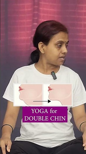 Tone Your Double Chin in Minutes with This Simple Yoga Trick