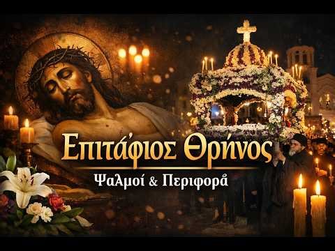 Ακολουθία Επιτάφιου θρήνου και η περιφορά. Ιερός Ναός Αγίου Γεωργίου Κάπης Λέσβου 2026