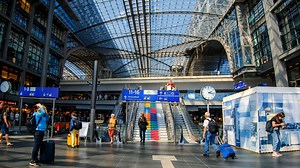 Inside one of Europe’s largest train stations