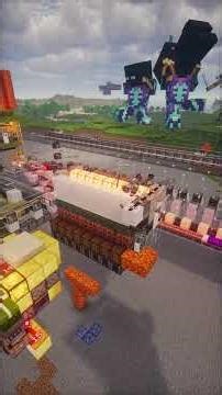 8 TYPE TALL FLOWER FARM FOR THE BIG SQUARE #minecraft