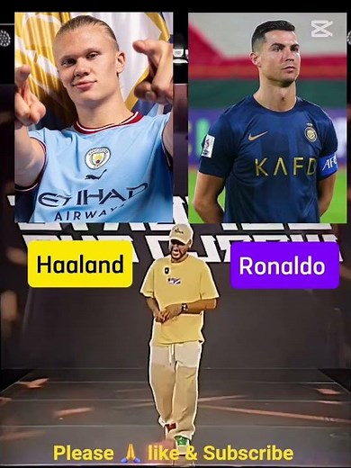 Ronaldo vs Haaland 😂⚽ Who’s The Real GOAT? | Funny Football Challenge