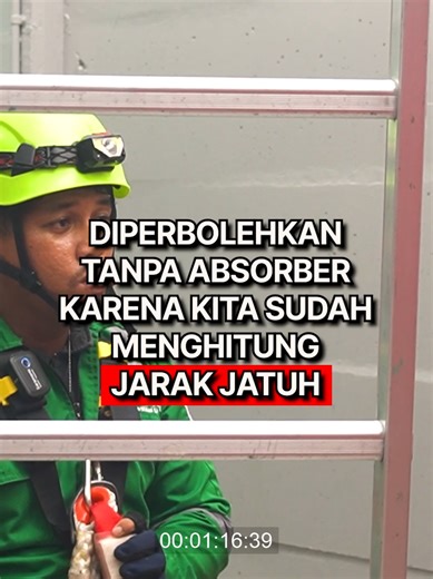 Menghitung Jarak Jatuh di Pekerjaan Ketinggian