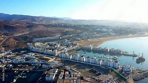 Port of Agadir: Gateway to Atlantic adventures. 🌊🌐 #AtlanticTrade #AgadirPort