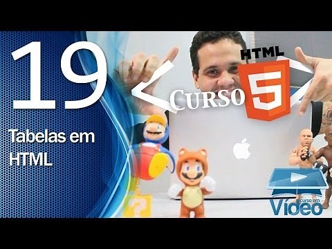 Curso de HTML5 - 19 - Tabelas em HTML - by Gustavo Guanabara