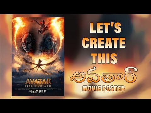 Professional Movie Poster Designing Tutorial | Photoshop Graphic Design