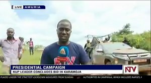 "We were not able to address the people of Amuria, the venue we got was 15Km away and so young women and men decided to run and walk to reach the venue and I couldn't watch them do this alone so I decided to join them," Says Robert Kyagulanuyi #NTVNews #UGDecides2021 | NTV Uganda
