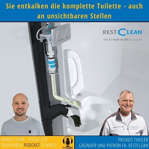 WC entkalken: So machen es die Profis! - Bauherren Podcast Schweiz