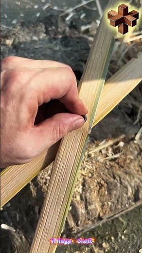 竹で作るギザギザはさみ！アイデア満載の竹ハサミ🎋✂️