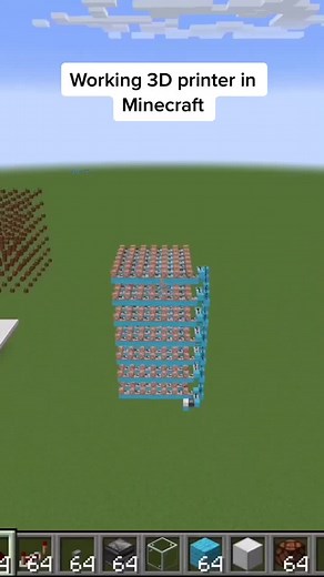 Build a Working 3D Printer in Minecraft Easily