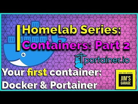 A Guide to Homelab: Your FIRST container - Docker & Portainer