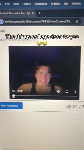 Pretty sure this was like my 5th time doing it 😭 #funny #college #fyp #viral #crashingout