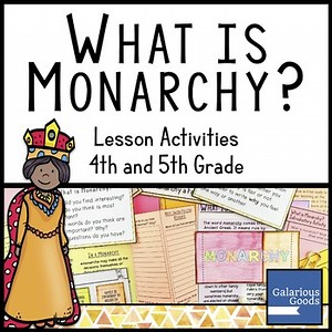 What is Monarchy?  Government Lesson Activities