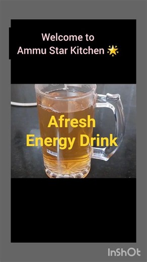 Herbalife Afresh Energy Drink | How I Prepare My Daily Refreshing Drink 🌿#energy #herbalife #afresh