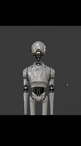 Alright here it is... The final pass on this droid concept using 100% non-destructive primitives in 3D Modeler! . #3D #droid #concept #conceptart #scifi #3Dmodeler #adobe3dmodeler #characterdesign #robot | Pablo Munoz G.