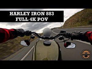 Harley Davidson Iron 883 Sportster RAW FULL 4K Exhaust