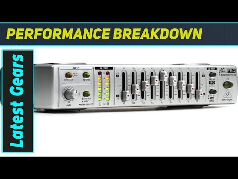 Behringer MINIFBQ FBQ800: The Ultimate Compact EQ for Studio & Stage