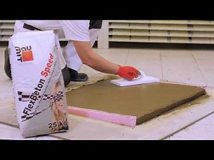 Baumit FlexBeton Speed - rychletuhnoucí spádový potěr