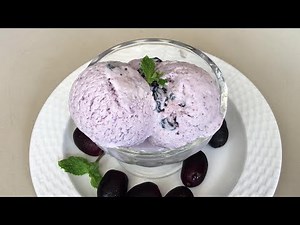 Black Plum / Java Plum Ice Cream | Naval Pazham Ice Cream
