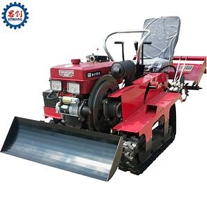 [Hot Item] Small Remote Control Lightweight Garden Crawler Tractor Cultivator